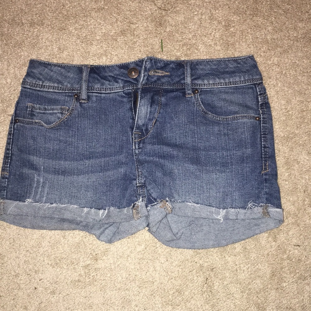 Aeropostale denim low rise shorts
